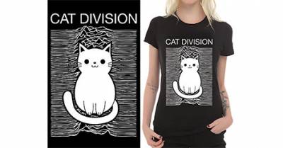 Joy division cat t sales shirt